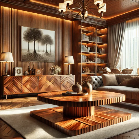 Луксузни намештај од дрвета