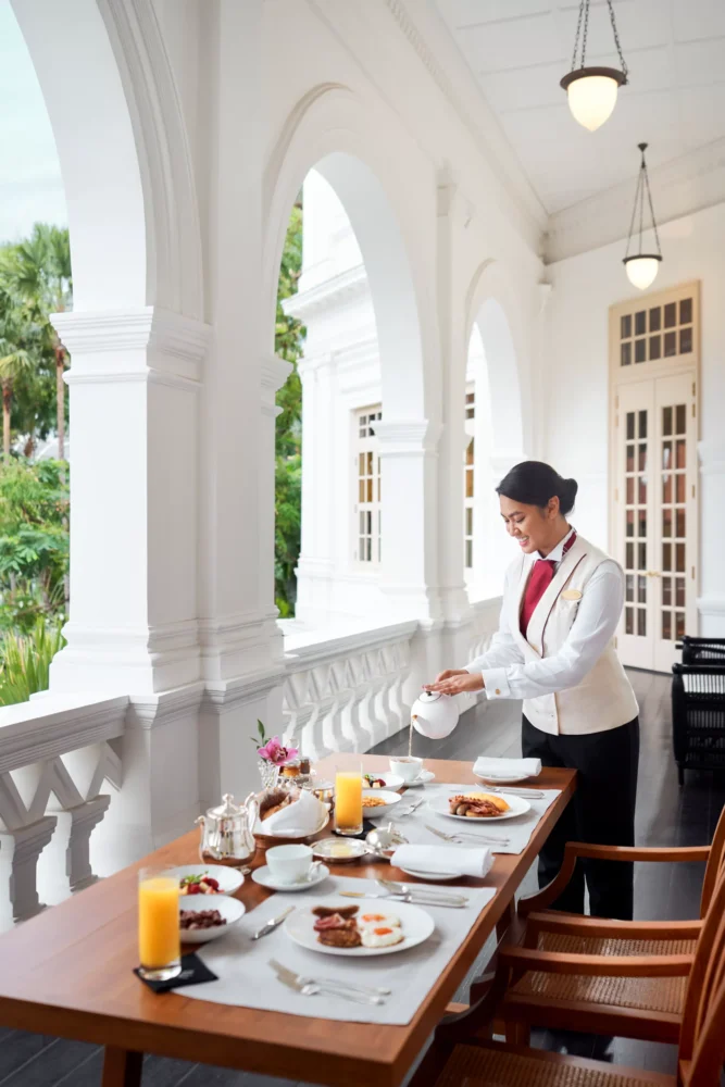 Raffles Hotel Singapore Особље